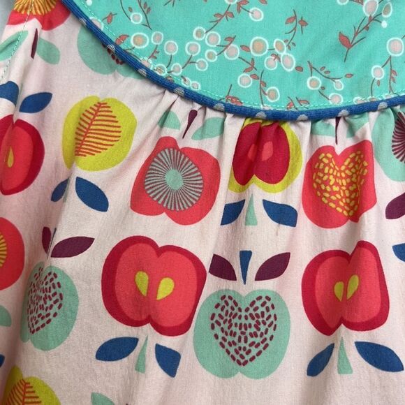 Matilda Jane Apple print tunic and ruffled short bundle EUC size 4 - Picture 5 of 15